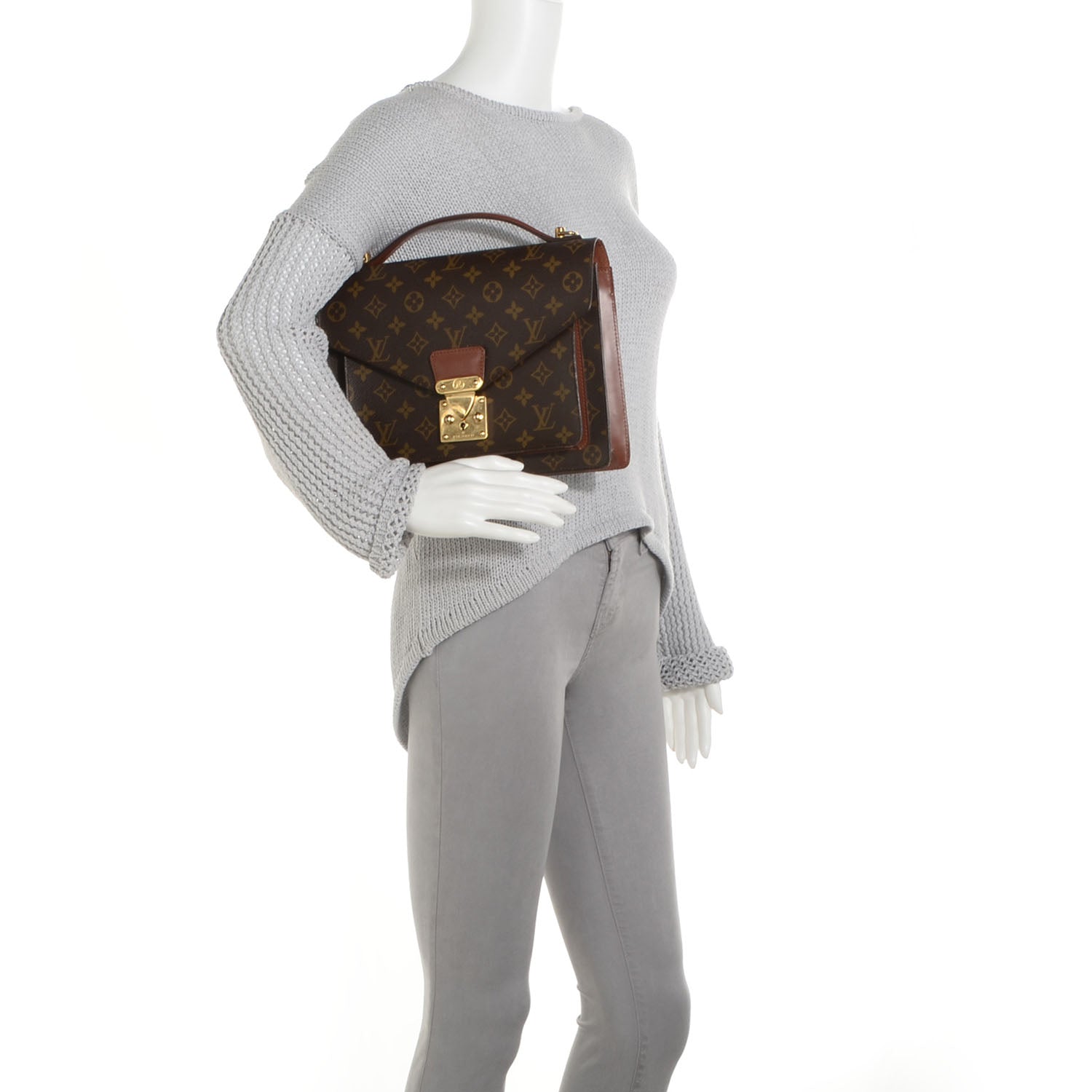 Louis Vuitton Monogram Monceau 28 2 of 7