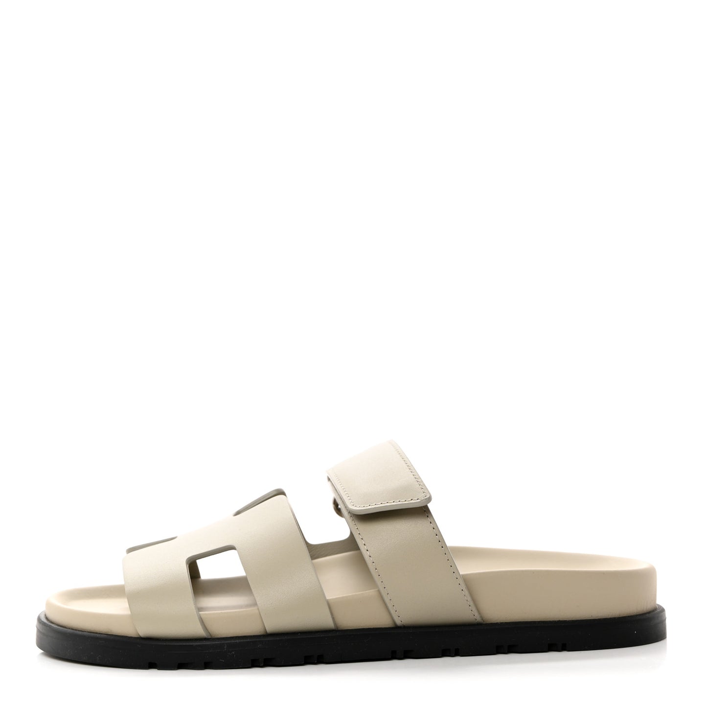 Calfskin Womens Chypre Sandals 37 Beige Esquisse