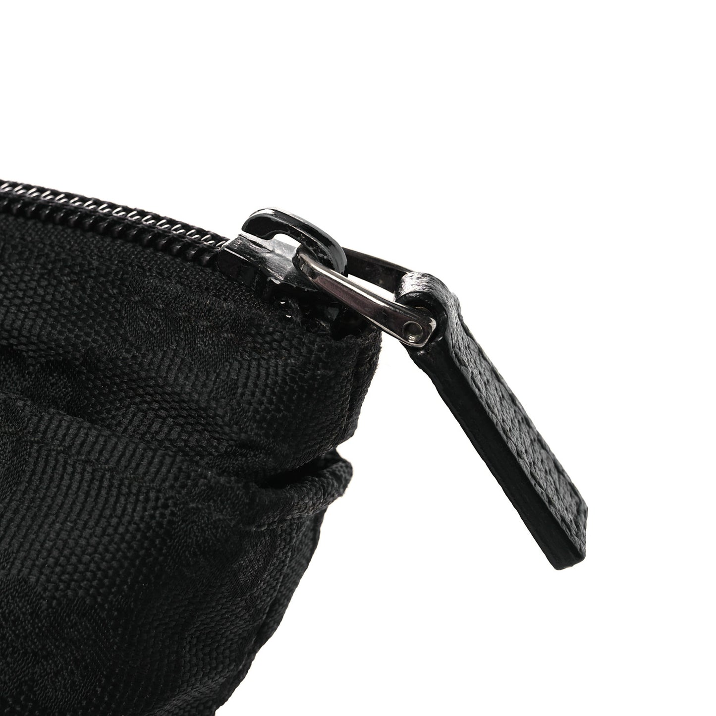 GG Monogram Medium Web Handle Bucket Tote Black