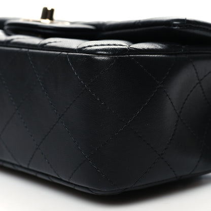 Chanel Lambskin Quilted Mini Rectangular Flap Black 10 of 10