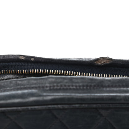 Chanel Lambskin Quilted Tassel Flap Camera Case Black 5 of 5