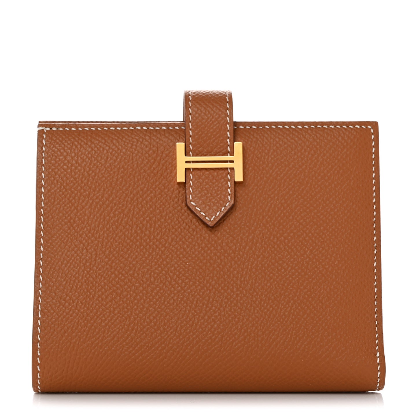 Epsom Bearn Compact Wallet Gold