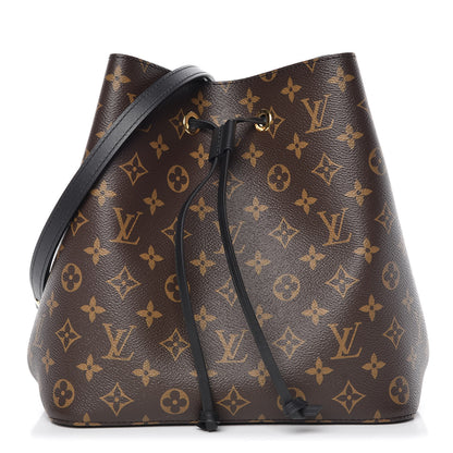 Louis Vuitton Monogram Neonoe MM Black 1 of 10