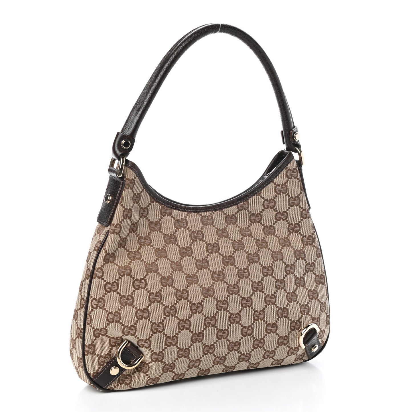 Monogram Medium Abbey D Ring Hobo Brown