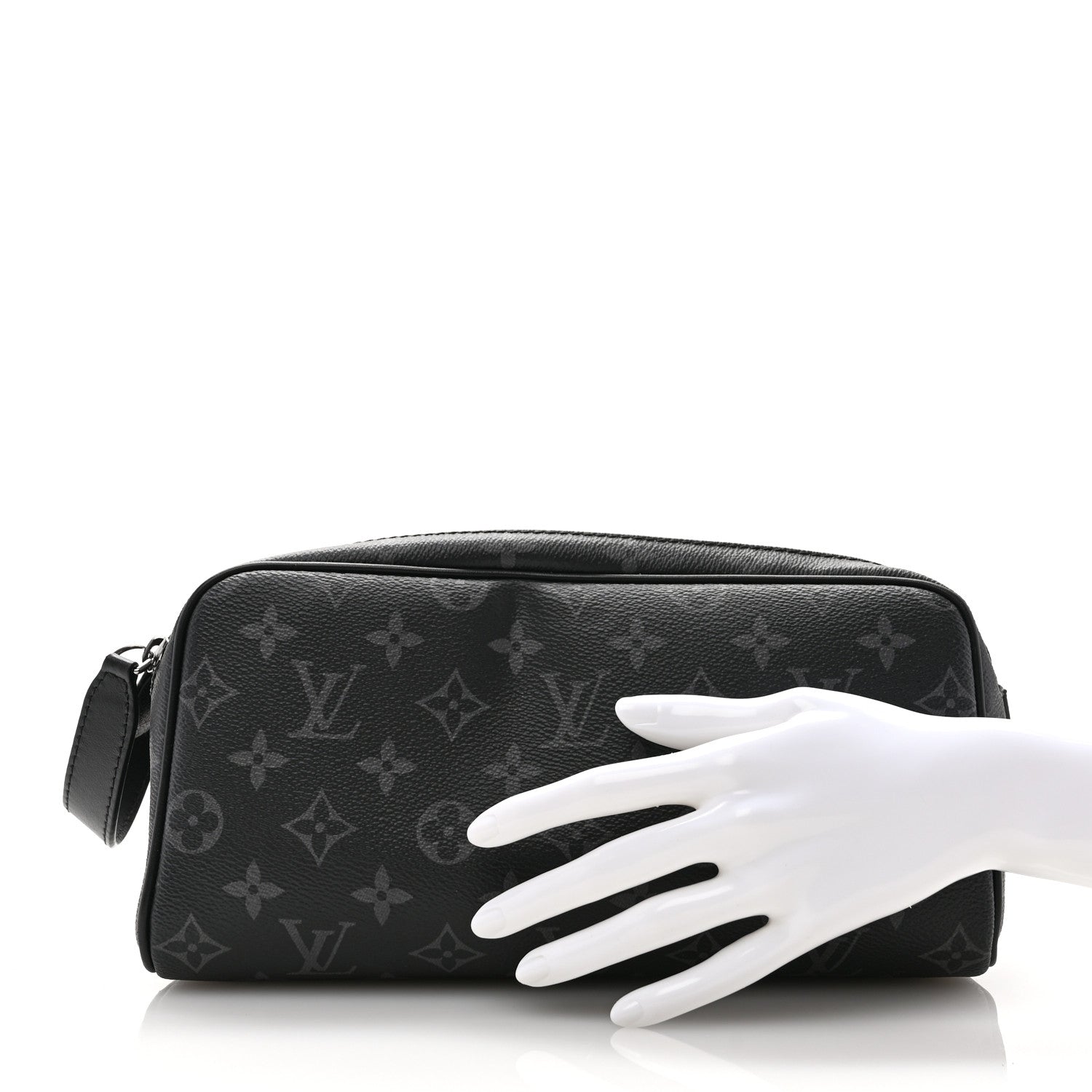 Louis Vuitton Monogram Eclipse Dopp Kit Toilet Pouch 2 of 7