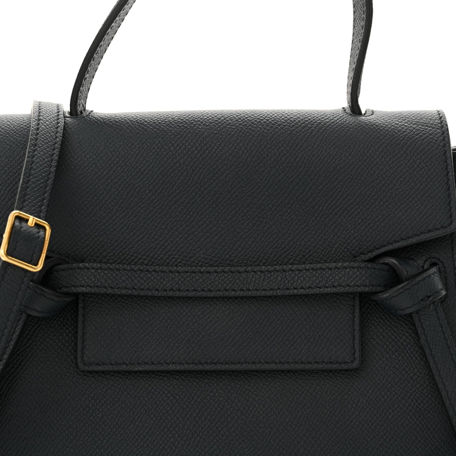 Celine Grained Calfskin Nano Belt Bag Navy 8 of 12