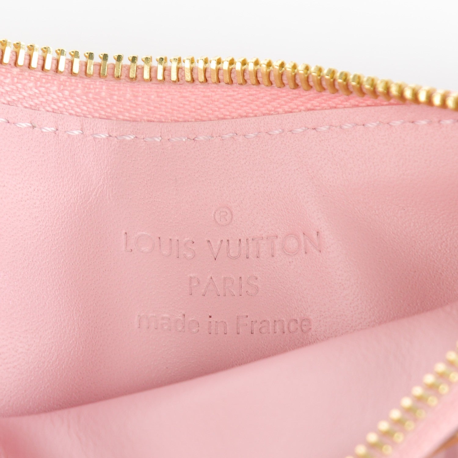 Louis Vuitton Vernis Key Pouch Rose Ballerine 6 of 7