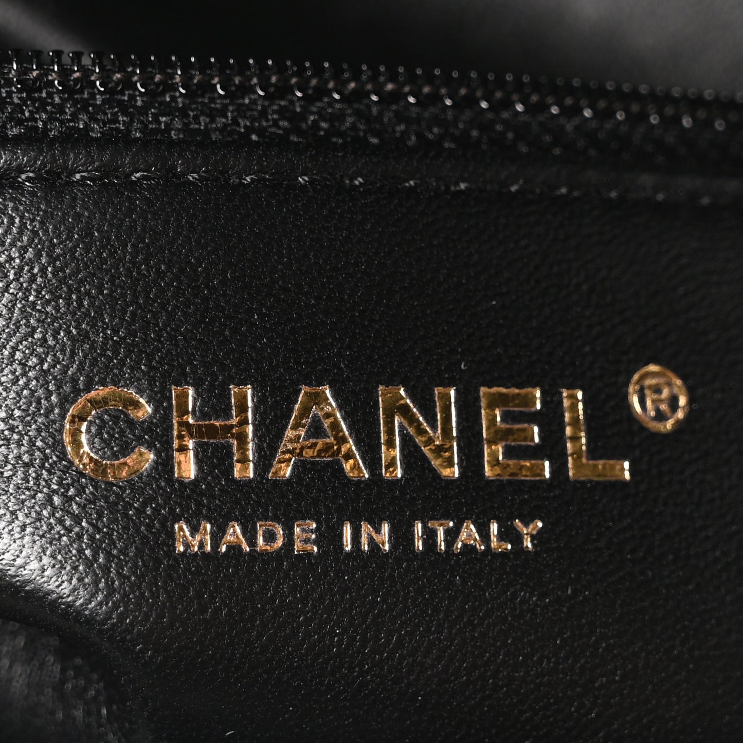 Lambskin Quilted On And On Medium Chain Flap Black