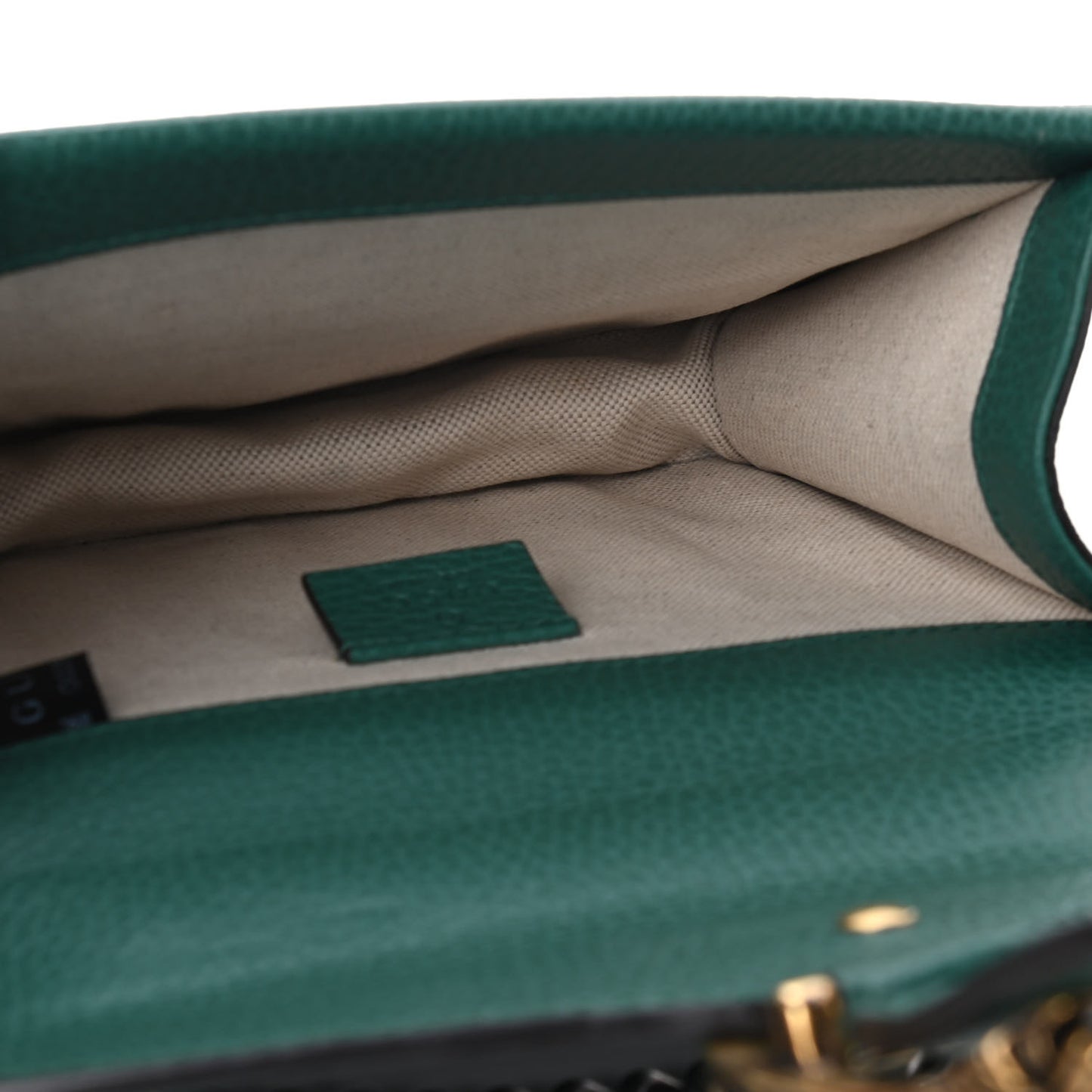 Calfskin Mini Dionysus Shoulder Bag Emerald