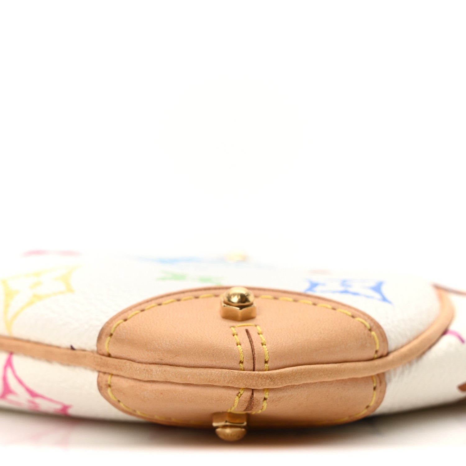 Louis Vuitton Monogram Multicolor Pochette Milla MM White 9 of 9