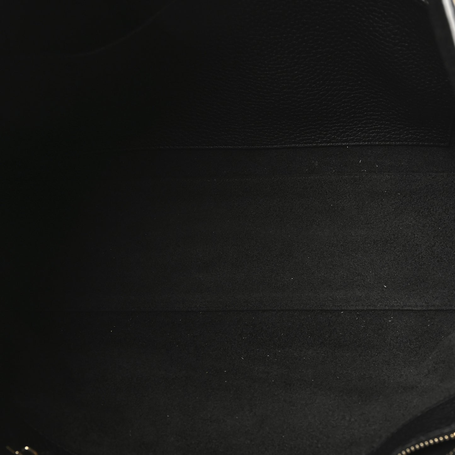 Grained Calfskin Small Rockstud Shoulder Tote Black