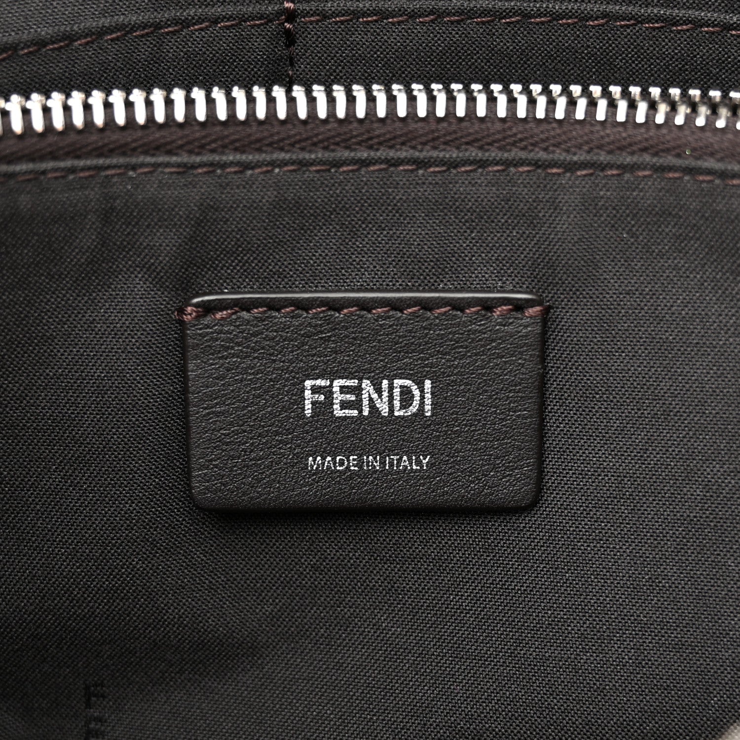 Fendi Vitello Dolce 4 Color Medium By The Way Boston Bag Carbone Grigio Polvere Multicolor 7 of 17