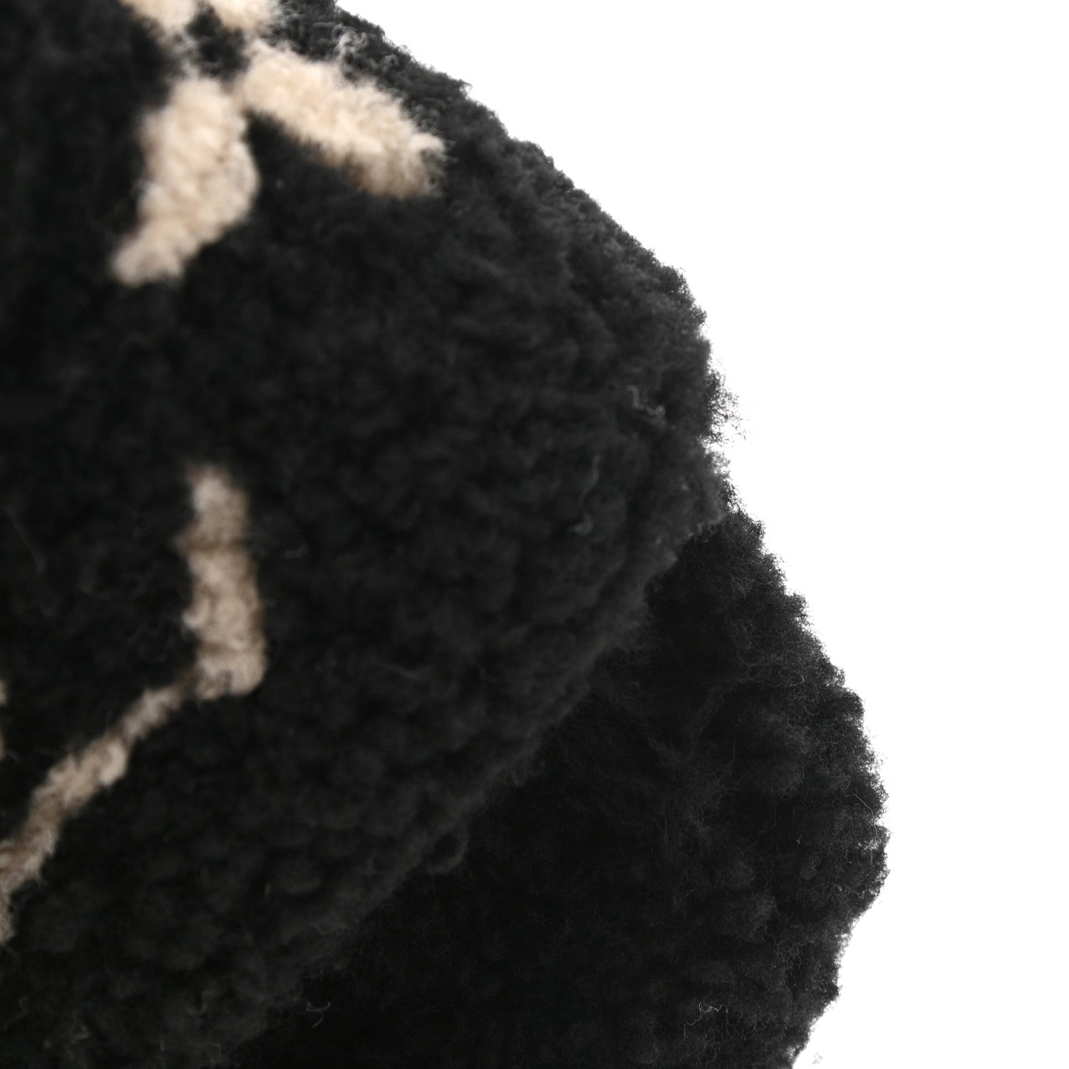 Louis Vuitton Shearling Paseo Flat Comfort Mule 41 Black 9 of 12