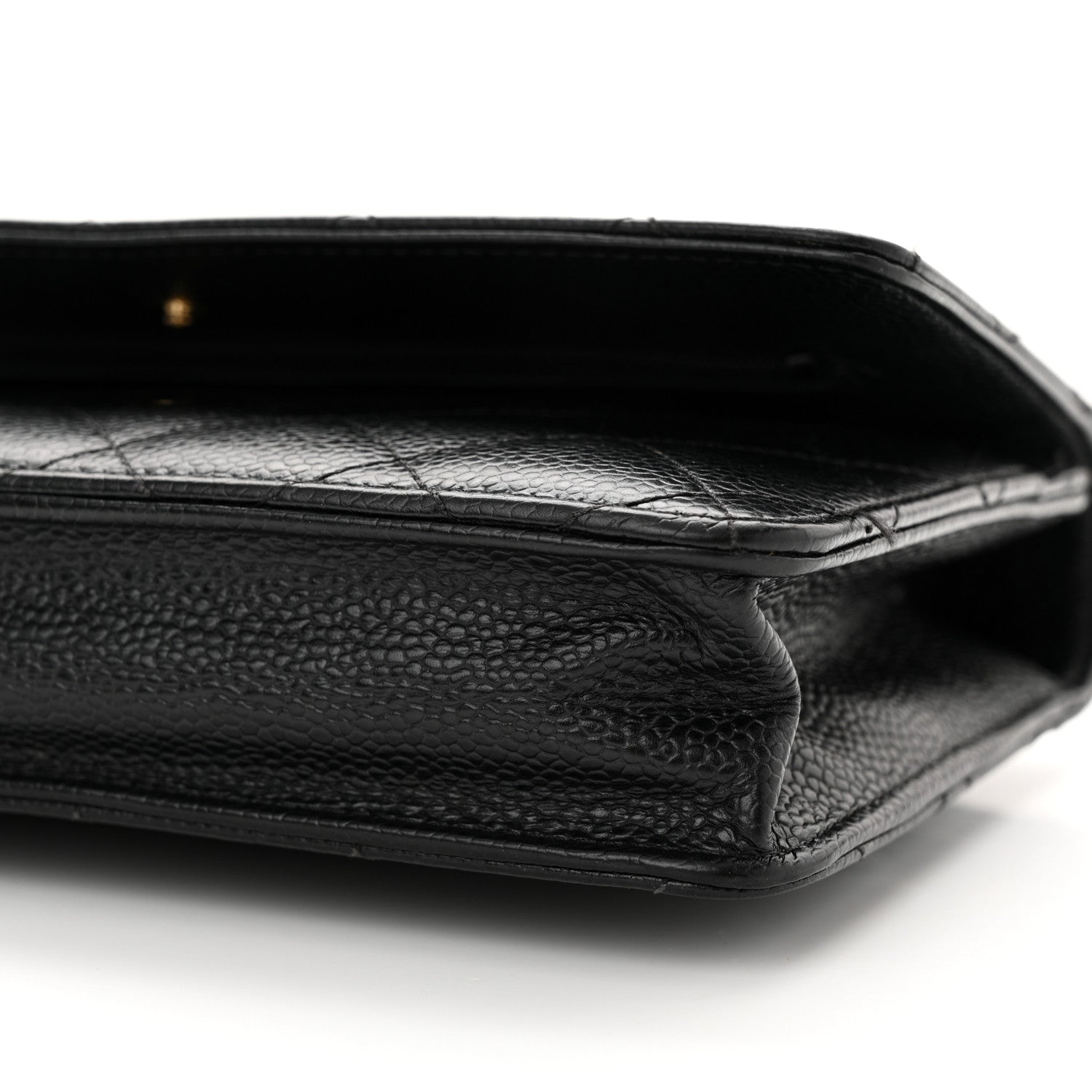 Chanel Caviar Quilted Wallet on Chain WOC Black 11 of 21