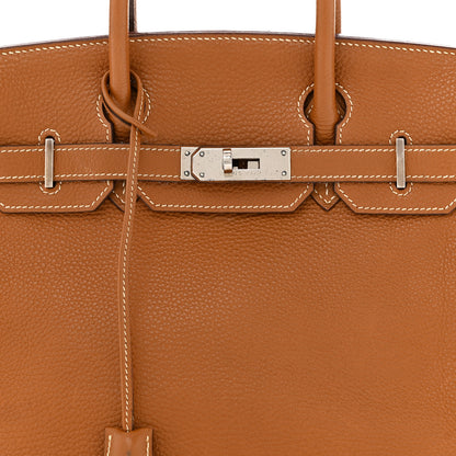 Hermes Togo Birkin 30 Gold 8 of 14