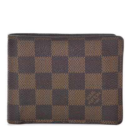 Louis Vuitton Damier Ebene Multiple Wallet 1 of 9