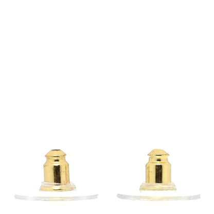 Chanel Metal CC Heart Coco In Love Hoop Earrings Gold 4 of 5