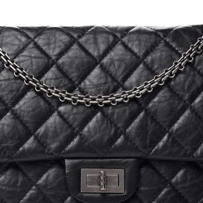 Chanel Aged Calfskin Quilted 2.55 Reissue 227 Flap Black 12 of 13
