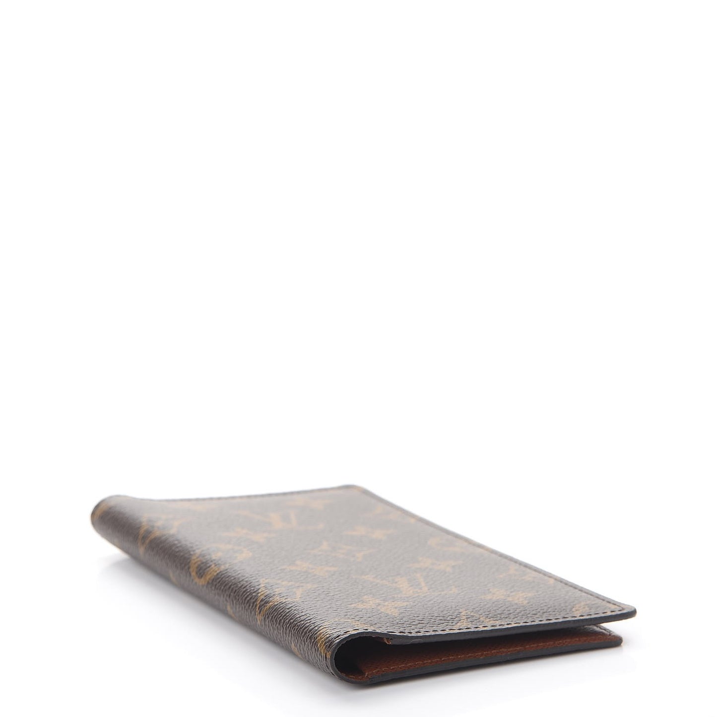 Monogram Checkbook Holder Wallet