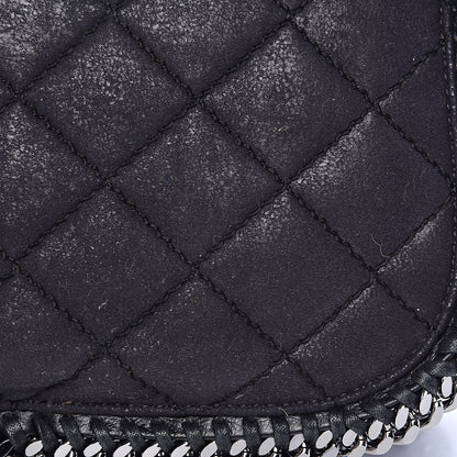 Stella McCartney Shaggy Deer Quilted Falabella Shoulder Bag Black 9 of 13