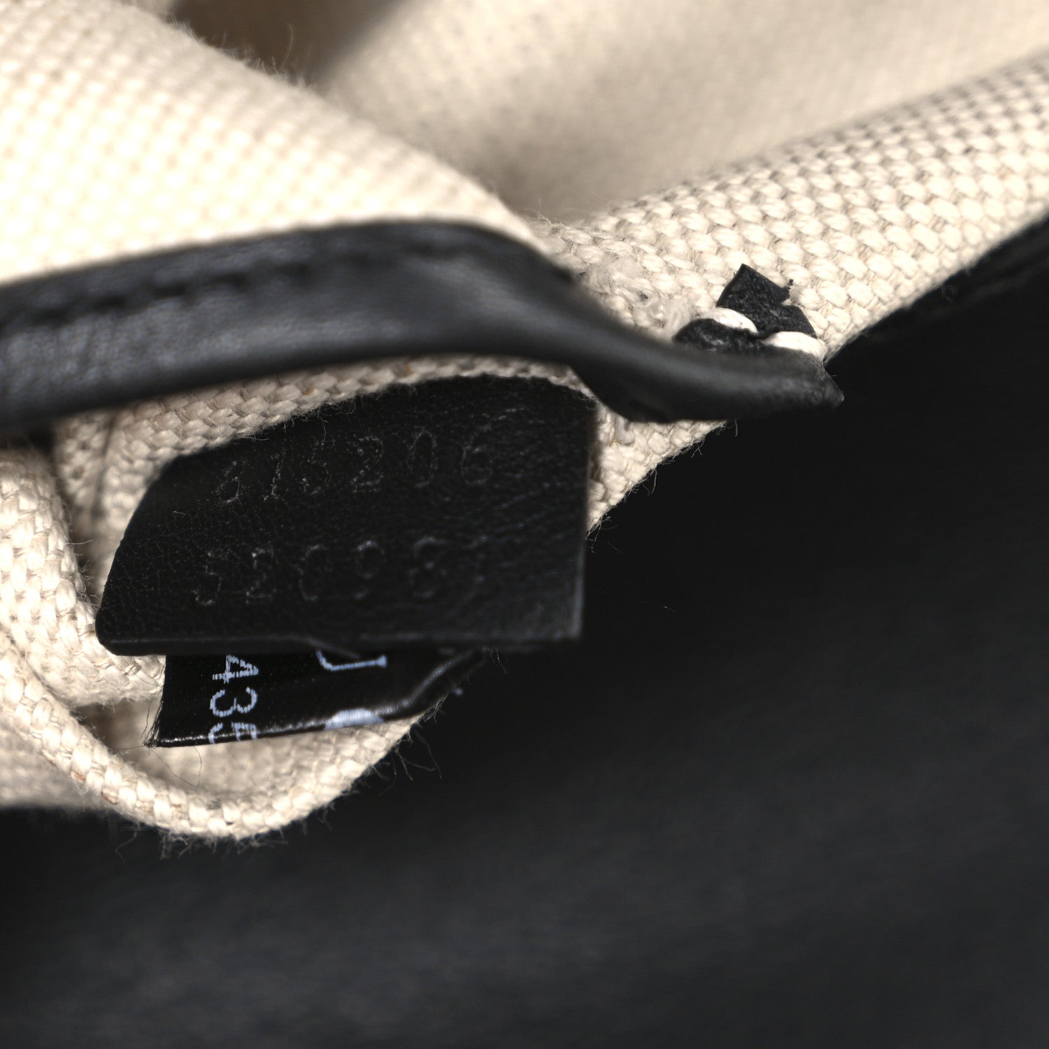 Gucci GG Supreme Monogram Horsebit 1955 Small Soft Top Handle Shoulder Bag Beige Black 7 of 12