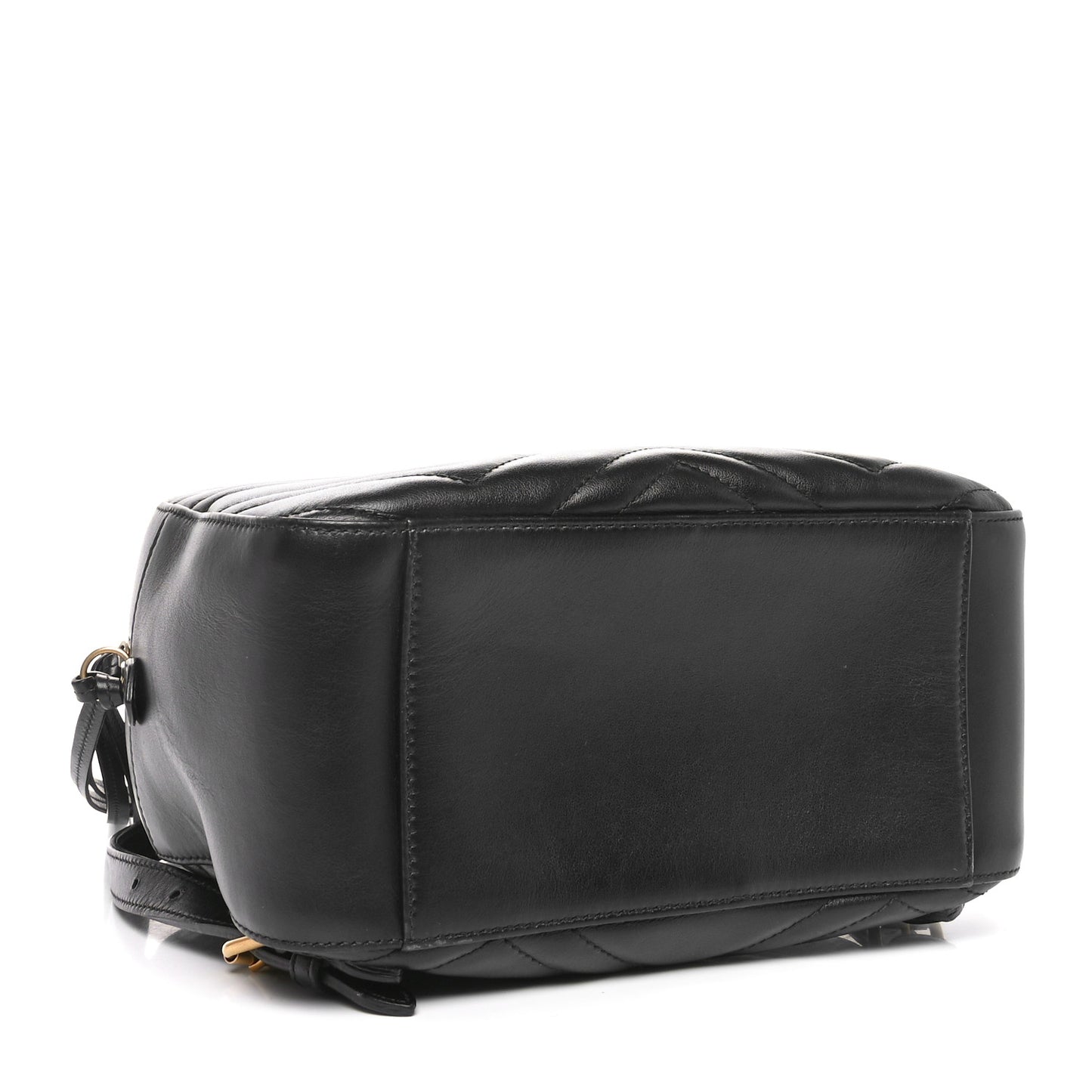 Calfskin Matelasse GG Marmont Backpack Black