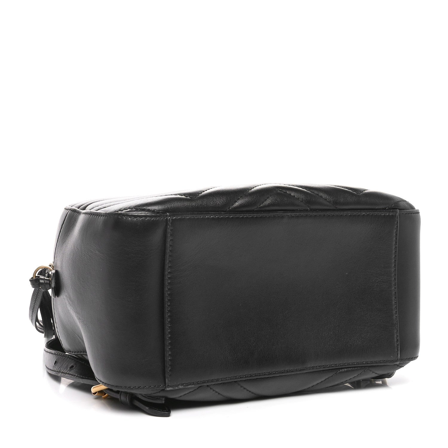 Gucci Calfskin Matelasse GG Marmont Backpack Black 4 of 10
