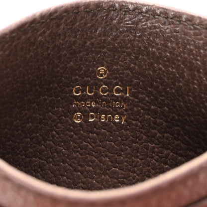 Gucci X DISNEY GG Supreme Monogram Donald Duck Card Holder Beige New Acero 6 of 7