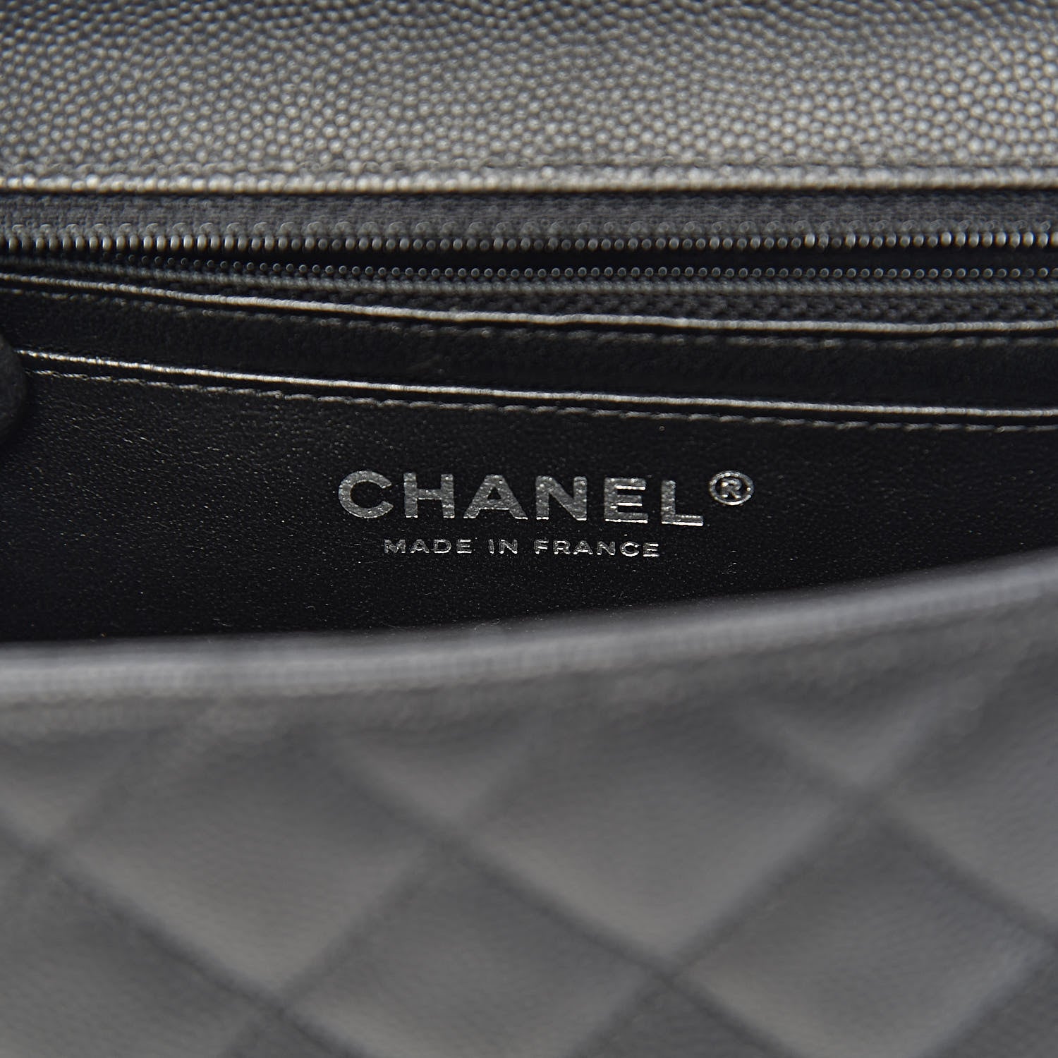 Chanel Caviar Quilted Mini Rectangular Flap Black 6 of 11