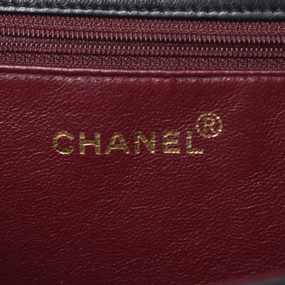 Chanel Lambskin Quilted Small Single Flap Black 6 of 9