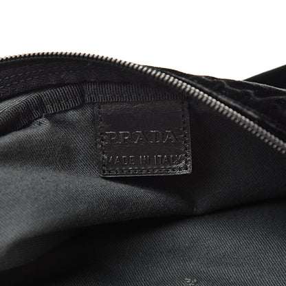 Prada Velvet Cosmetic Pouch Black 6 of 9