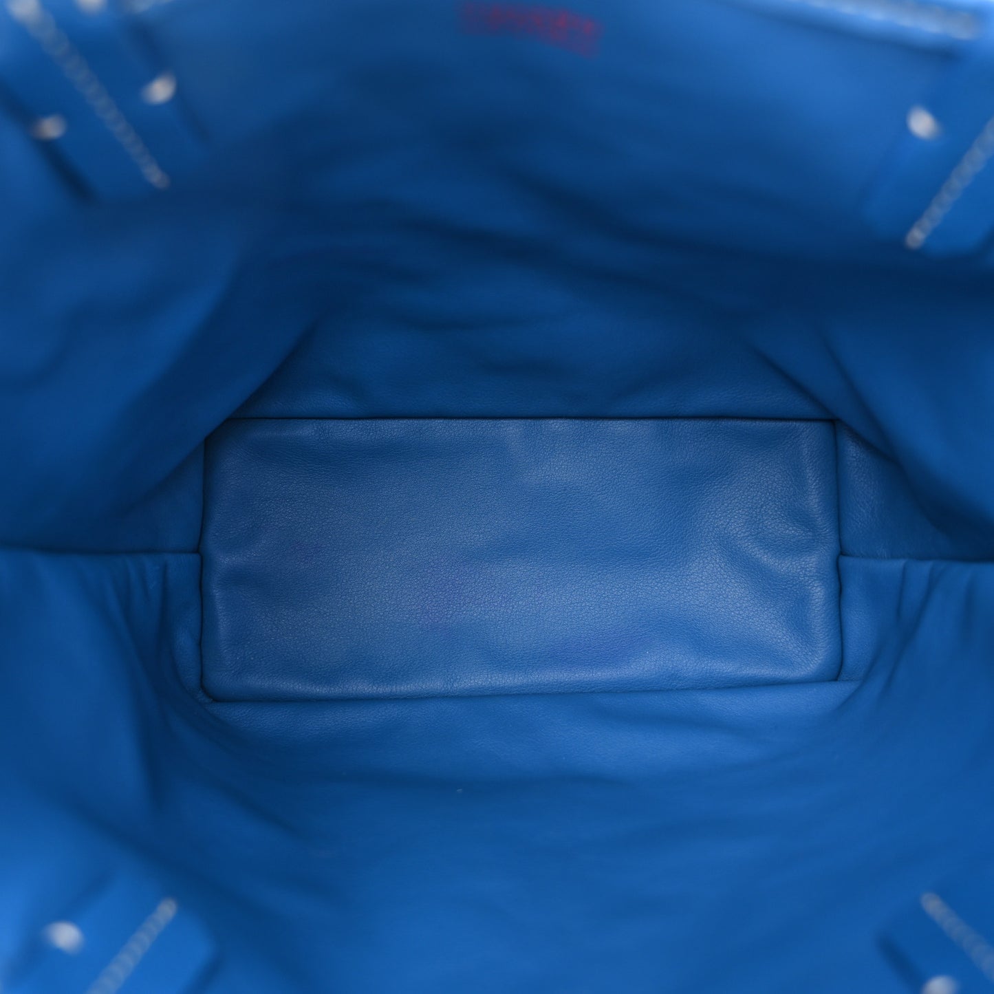 Goyardine Reversible Mini Anjou Sky Blue