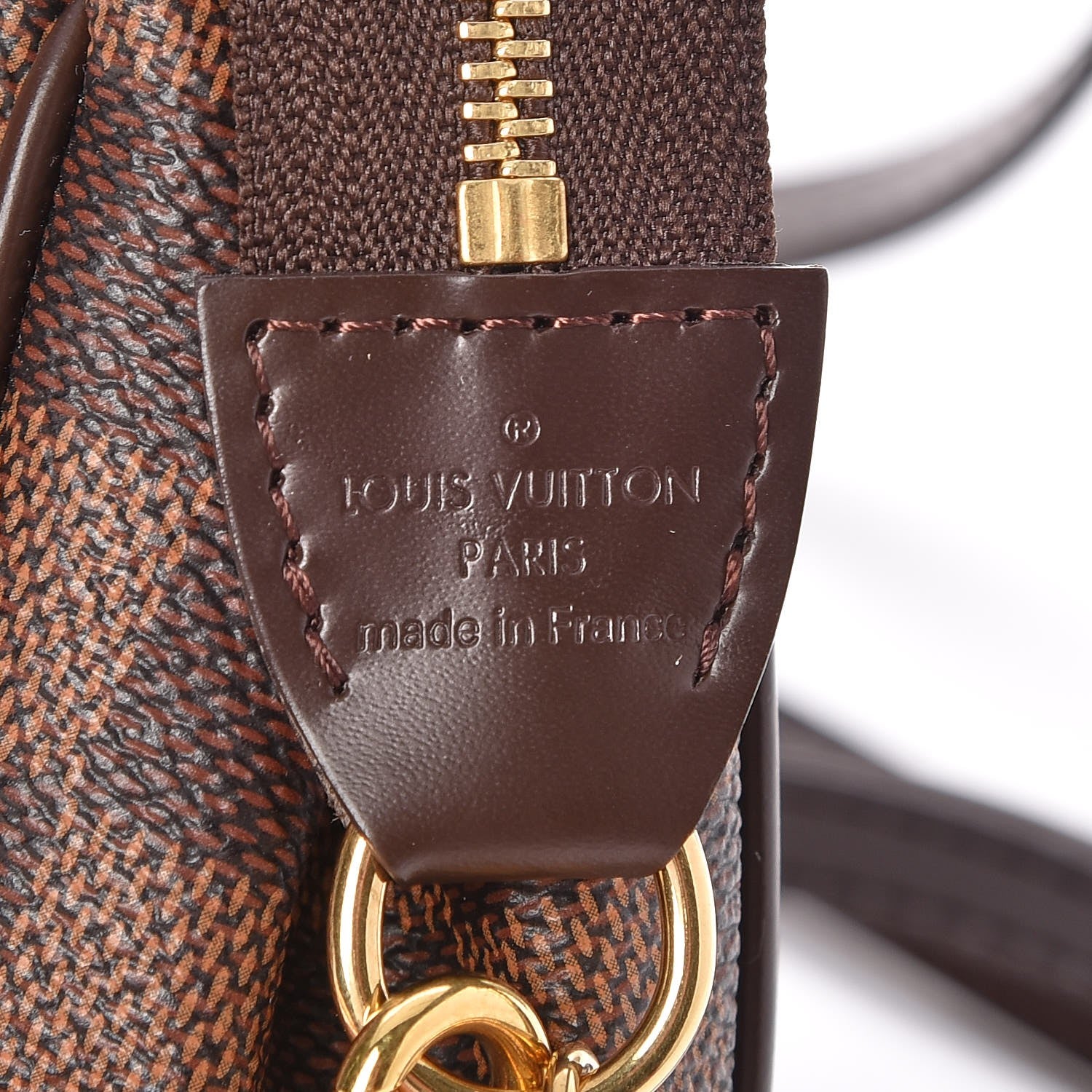 Louis Vuitton Damier Ebene Eva Clutch 6 of 7