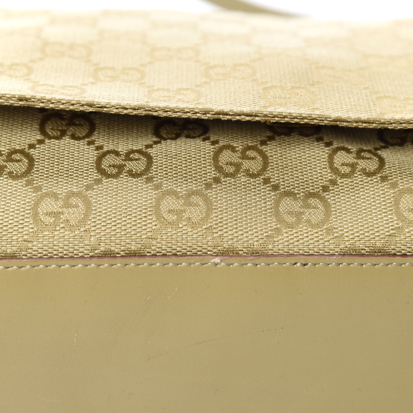 Monogram Medium Shoulder Bag Beige