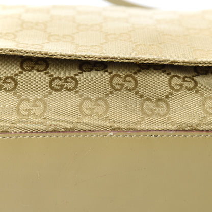 Gucci Monogram Medium Shoulder Bag Beige 10 of 16