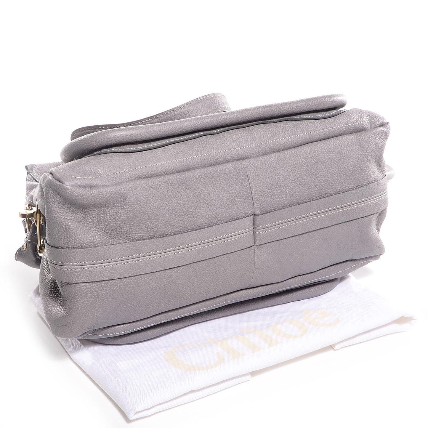 Calfskin Medium Paraty Cashmere Grey