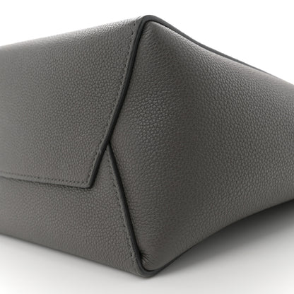 Celine Soft Grained Calfskin Small Sangle Bucket Bag Kohl 9 of 9