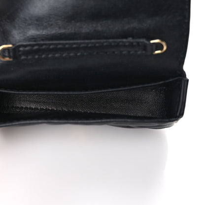 Fendi Nappa Matisse FF Embossed Nano Baguette Charm Black 4 of 9