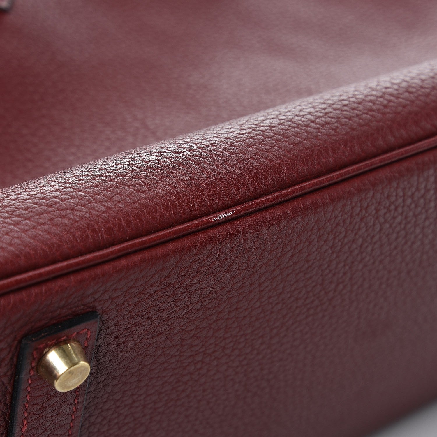 Hermes Fjord Birkin 35 Rouge H 35 of 37