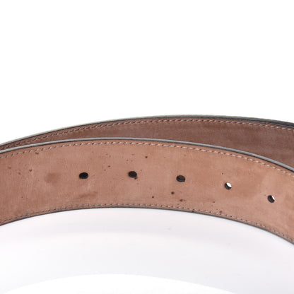 Gucci Calfskin Web Interlocking G Belt 105 42 Dark Brown 6 of 9