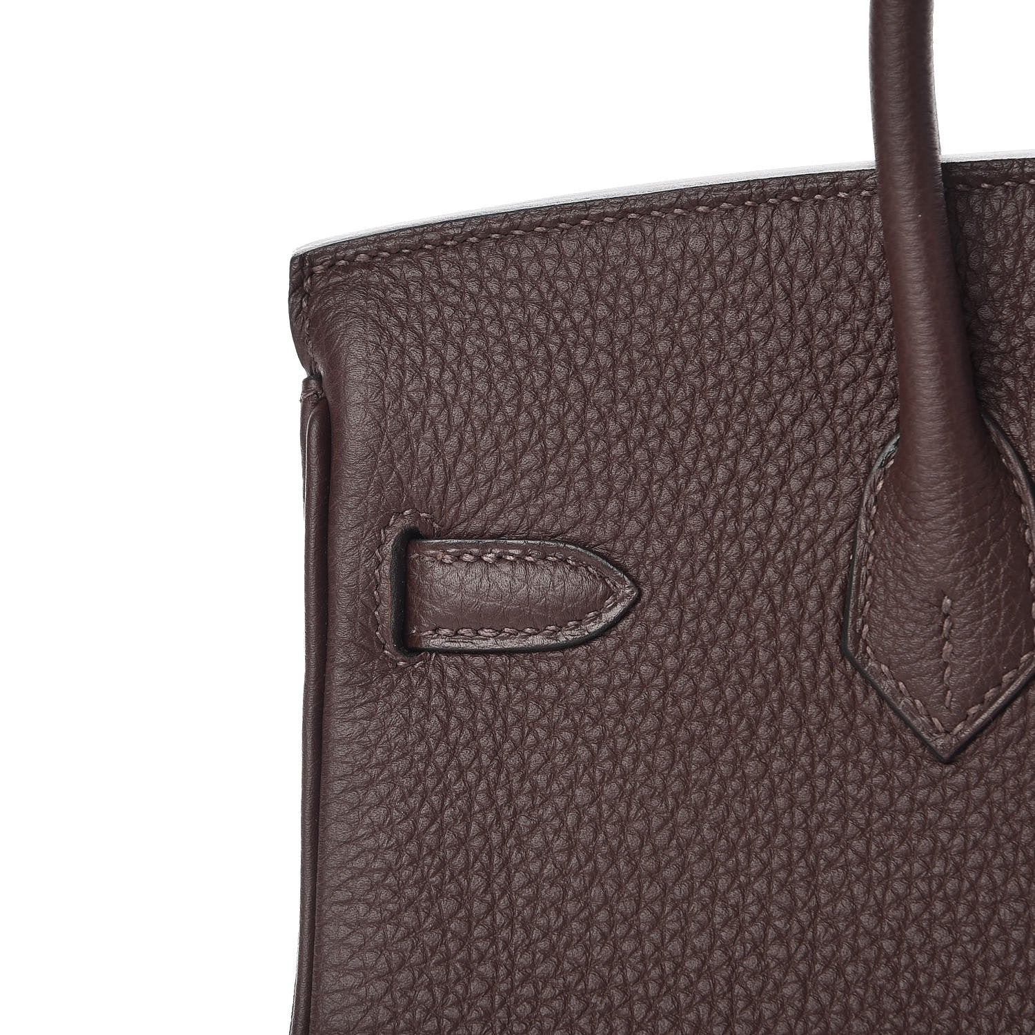Hermes Togo Birkin 25 Chocolate 29 of 34