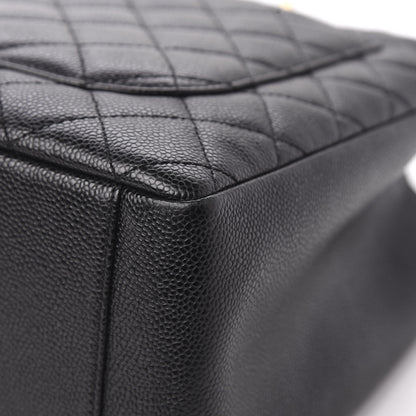 Chanel Caviar Quilted Grand Shopping Tote GST Black 12 of 12