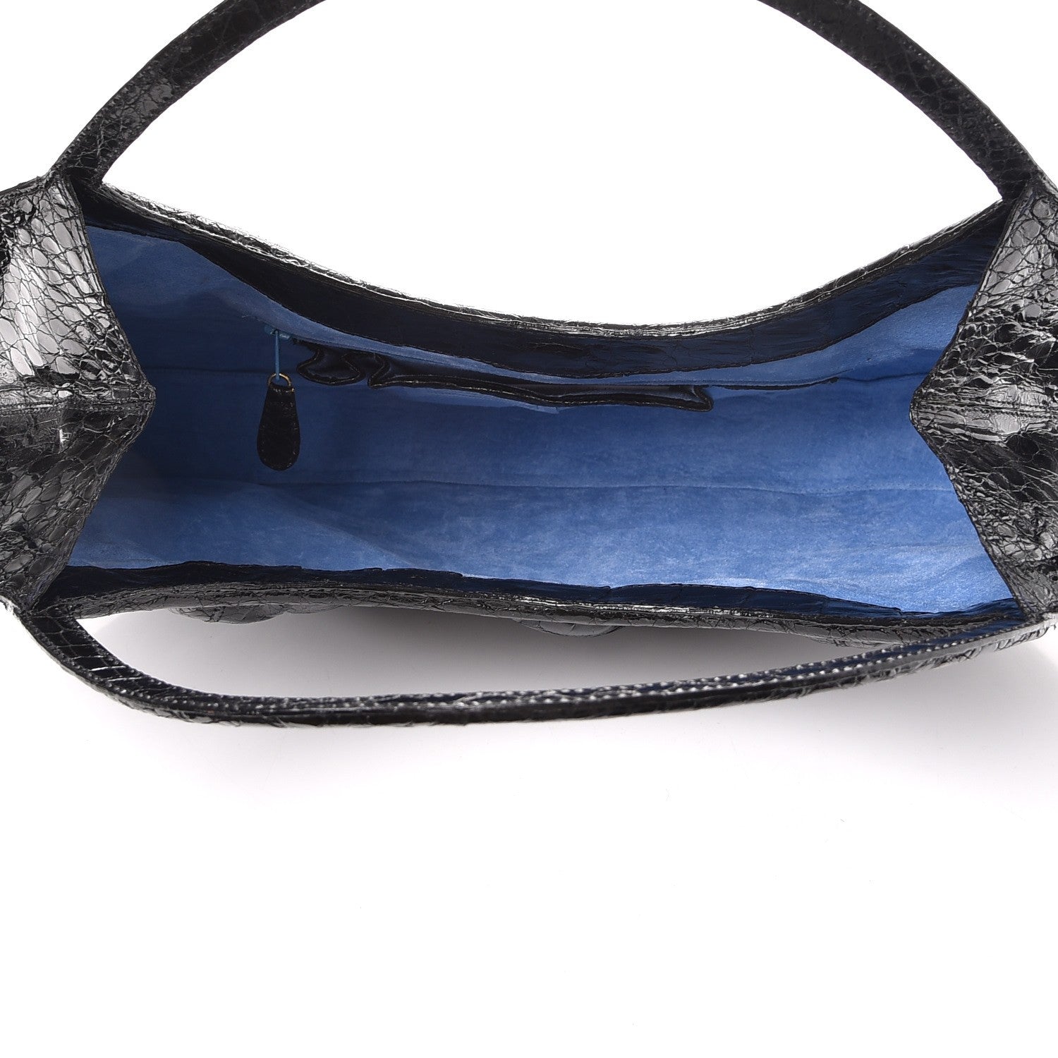 Nancy Gonzalez Crocodile Shoulder Bag Black 5 of 8