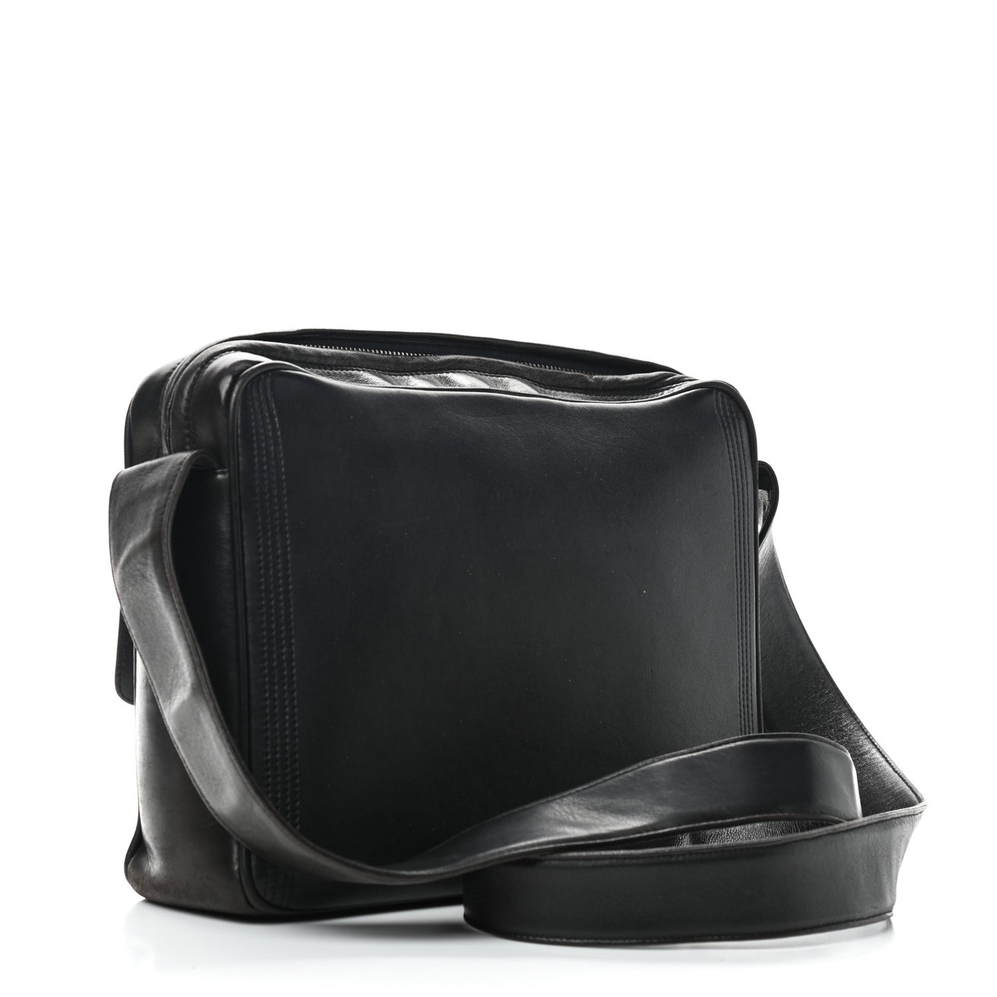 Lambskin Tassel Camera Case Black