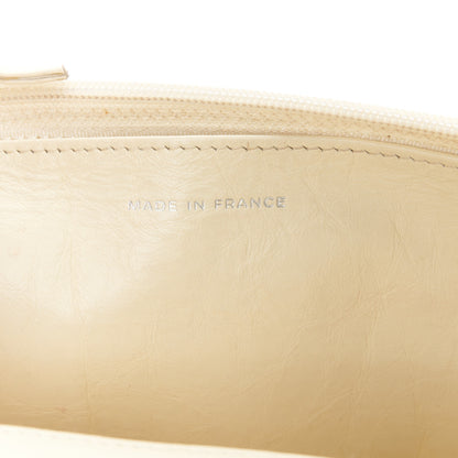 Chanel Aged Calfskin Quilted Reissue Wallet On Chain WOC White 7 of 15