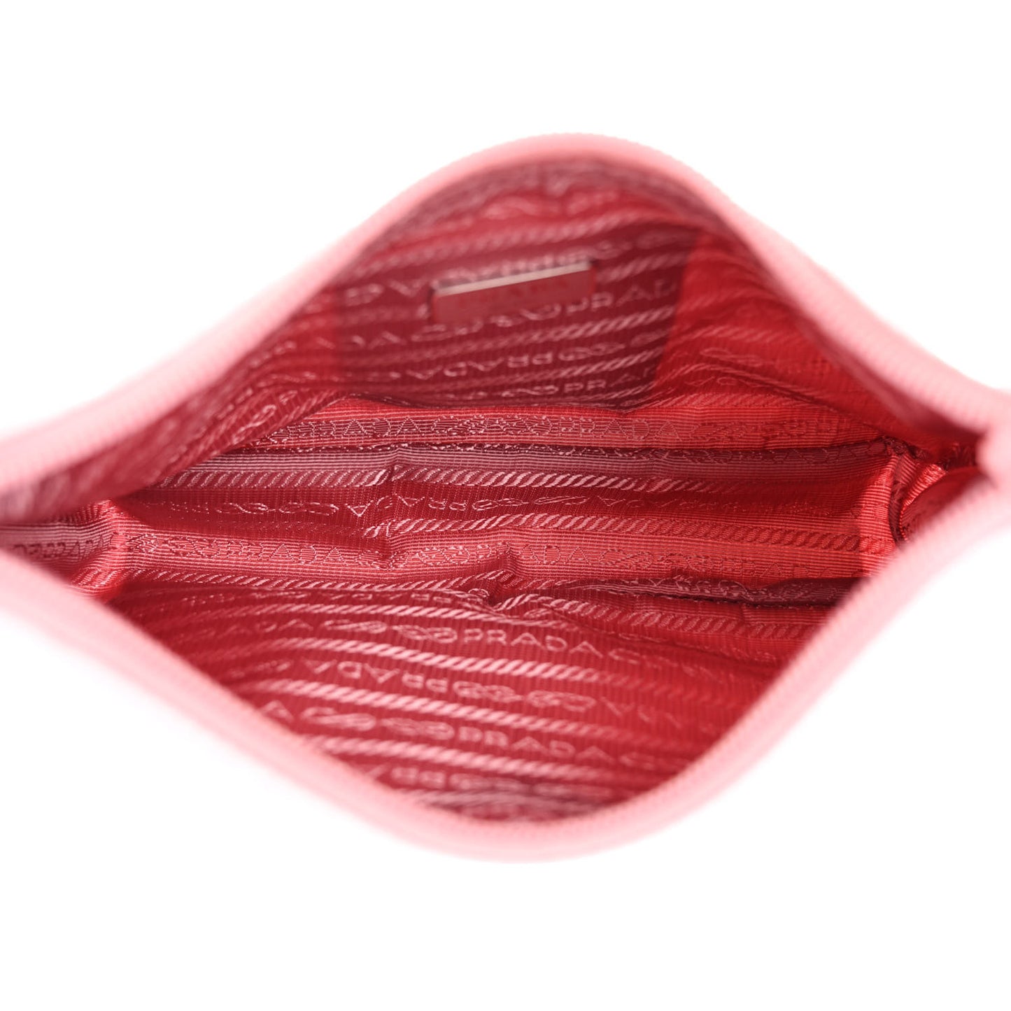 Tessuto Nylon Saffiano Mini Re-Edition 2000 Bag Rosa