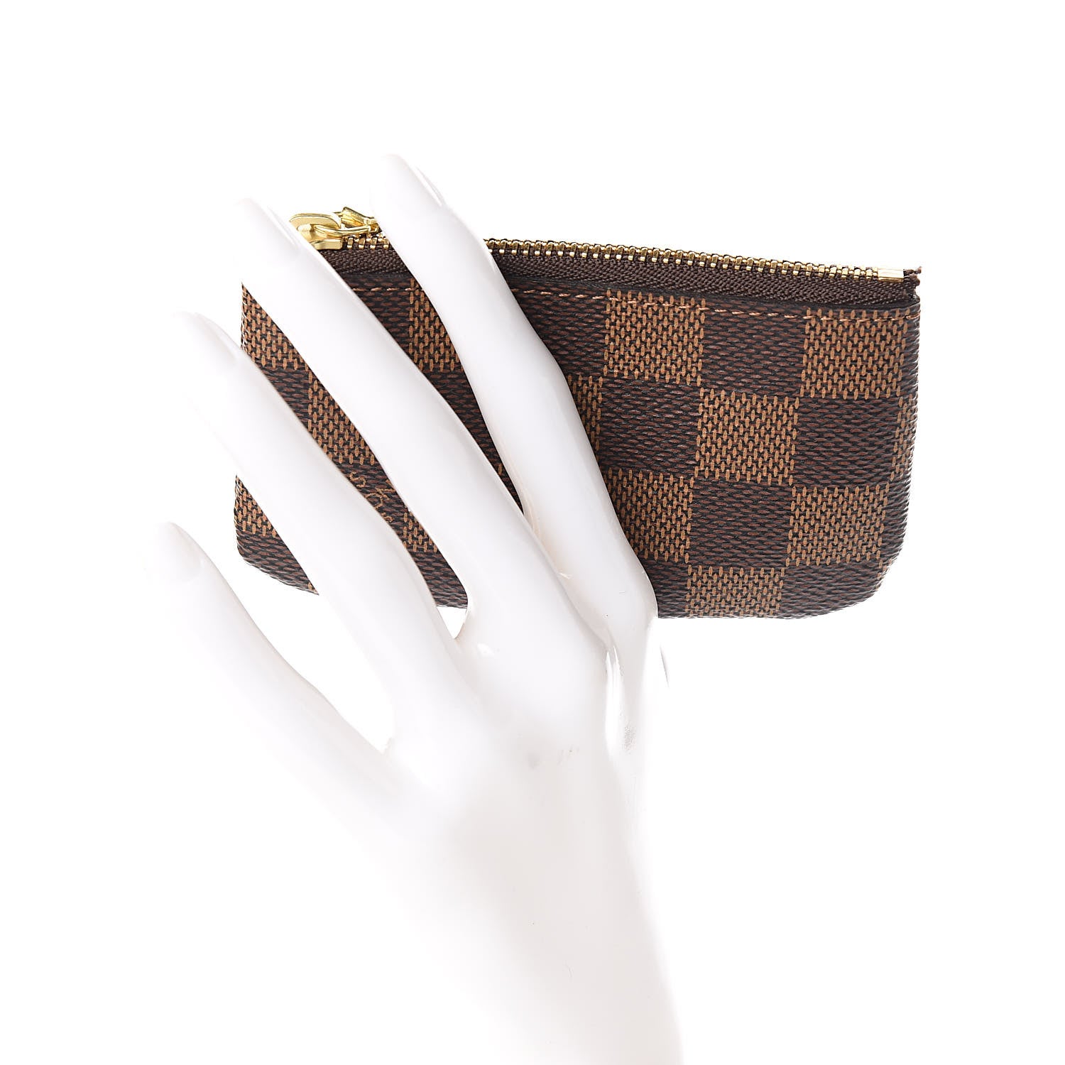 Louis Vuitton Damier Ebene Key Pouch 2 of 7