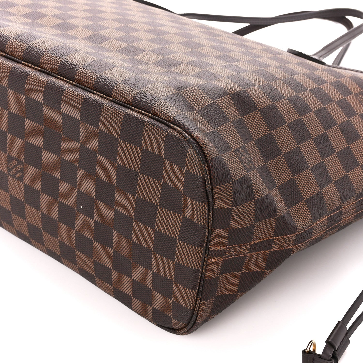 Louis Vuitton Damier Ebene Neo Neverfull MM Rose Ballerine 13 of 13