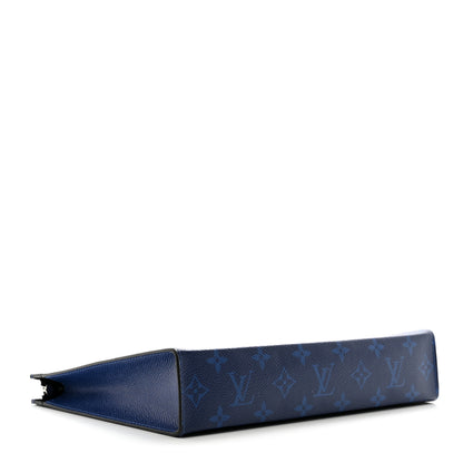 Louis Vuitton Monogram Eclipse Pochette Voyage MM Pacific Blue 4 of 7