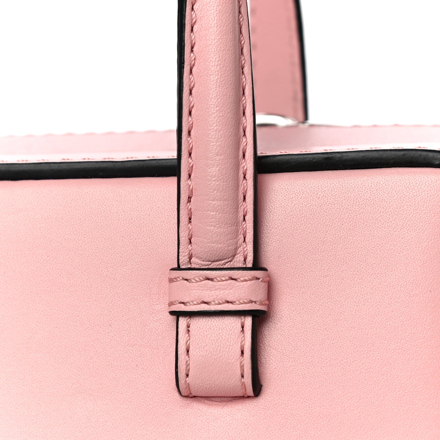 Calfskin Small Postal Bag Pastel Pink